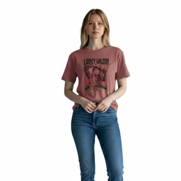 Torrid Lainey Wilson Classic Fit Cotton Crew Tee Size 2 - Picture 5 of 5